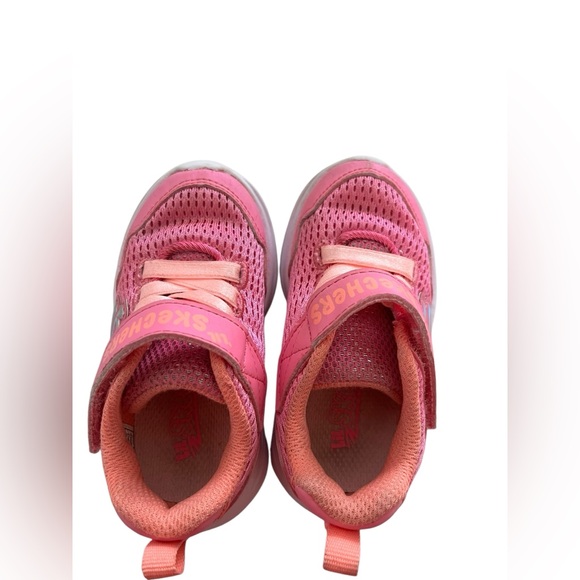 Skechers Toddler Girl Shoe Size 5 Pink - Picture 5 of 7